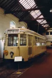 Brüssel Triebwagen 10485 im Musée du Tram (1990)