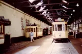Brüssel Triebwagen 1376 auf Musée du Tram (1990)