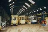 Brüssel Triebwagen 5016 auf Woluwe / Tervurenlaan (2002)