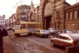 Brüssel Triebwagen 7000 auf Avenue du Roi (1981)