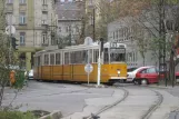 Budapest Straßenbahnlinie 17 mit Gelenkwagen 1317 auf Margit körút (2006)