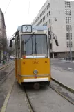 Budapest Straßenbahnlinie 2 mit Gelenkwagen 1352 am Jászai Mari tér (2013)