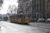 Budapest Straßenbahnlinie 47 nah Gárdonyi tér (2013)