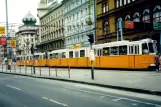 Budapest Straßenbahnlinie 6 auf József körút (1994)