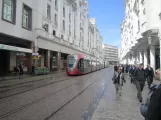 Casablanca Straßenbahnlinie T1 nah Marché Central (2018)