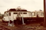 Charleroi Arbeitswagen 21000 am Depot Jumet (1981)