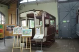 Chemnitz Beiwagen 237 innen Straßenbahnmuseum (2015)