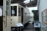 Chemnitz Beiwagen 598 im Straßenbahnmuseum (2015)