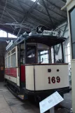 Chemnitz Triebwagen 169 im Straßenbahnmuseum Chemnitz (2015)