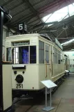 Chemnitz Triebwagen 251 im Straßenbahnmuseum Chemnitz (2015)