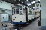 Chemnitz Triebwagen 332 im Straßenbahnmuseum (2015)