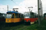 Częstochowa Arbeitswagen 808 am Depot (2004)