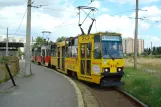 Częstochowa Straßenbahnlinie 2 mit Triebwagen 615 am Fieldorfa Nila (2008)