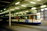 Darmstadt Gelenkwagen 7601 am Böllenfalltor (2001)