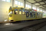 Dessau Gelenkwagen 012 im Depot Heidestraße (2015)