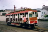Douglas, Isle of Man Manx Electric Railway mit Offen Beiwagen 46 am Ramsey (2006)