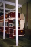 Douglas, Isle of Man Pferdestraßenbahnwagen 18 im Depot auf Strathallan Crescent (2006)