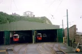Douglas, Isle of Man Triebwagen 1 im Depot Derby Castle (2006)