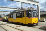 Dresden Arbeitswagen 201 011-7 am Depot Betriebshof Trachenberge (2015)