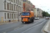 Dresden Auto-Schmier Fahrzeug DD VB 1175nah Trachenberger Platz (2015)