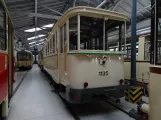 Dresden Beiwagen 1135 im Straßenbahnmuseum (2019)