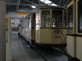 Dresden Beiwagen 1314 im Straßenbahnmuseum (2019)