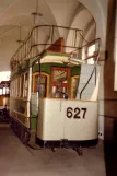 Dresden Pferdestraßenbahnwagen 627 auf Verkehrsmuseum (1983)