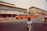 Dresden Straßenbahnlinie 12 am Altmarkt (1983)
