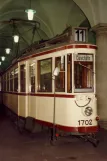 Dresden Triebwagen 1702 auf Verkehrsmuseum (1983)