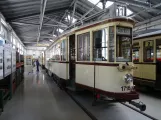 Dresden Triebwagen 1716 im Straßenbahnmuseum (2019)