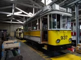 Dresden Triebwagen 937 innen Straßenbahnmuseum (2019)