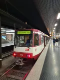 Düsseldorf Gelenkwagen 4210 am Hauptbahnhof (2022)