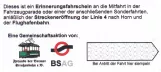 Eintrittskarte für Bremer Straßenbahnmuseum (Das Depot), die Vorderseite (2013)