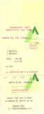 Eintrittskarte für Grotte de Han (2000)