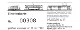 Eintrittskarte für Hannoversches Straßenbahn-Museum (HSM) (2008)