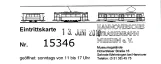 Eintrittskarte für Hannoversches Straßenbahn-Museum (HSM) (2010)