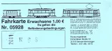 Einzelfahrschein für Hannoversches Straßenbahn-Museum (HSM) (2014)