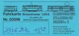 Einzelfahrschein für Hannoversches Straßenbahn-Museum (HSM) (2020)