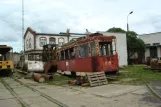 Elbląg Triebwagen 059 am TE Depot (2011)