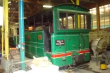 Erezée Dampftriebwagen 1076 im Depot Tramway Touristique de l'Aisne (2014)