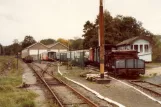 Erezée Güterwagen A.50757 vor dem Depot Tramway Touristique de l'Aisne (1981)