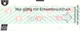 Erwachsenkarte für Oberrheinische Eisenbahn-Gesellschaft (OEG), die Vorderseite (1998)