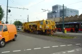 Essen Gleisarbeitsmaschine am Depot Betriebshof Stadtmitte (2010)