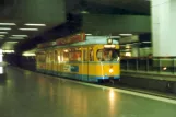 Essen Straßenbahnlinie 105 am Hauptbahnhof (1988)