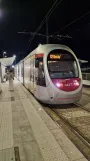 Florenz Straßenbahnlinie T2 mit Niederflurgelenkwagen 2019 am Peretola Aeroporto (2024)