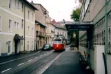 Gmunden Straßenbahnlinie 174 mit Triebwagen 8 am Kuferzelle (2004)