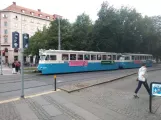 Göteborg Straßenbahnlinie 3 mit Triebwagen 848 "Kal" auf Olof Palmes plats (2018)
