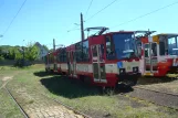 Gorzów Wielkopolski Fahrschulwagen 78 am Depot Wieprzyce (2015)