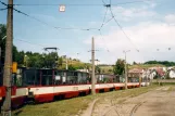 Gorzów Wielkopolski Triebwagen 122 am Depot Wieprzyce (2004)