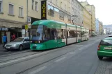 Graz Straßenbahnlinie 7 mit Niederflurgelenkwagen 651 am Esperantoplatz (2012)